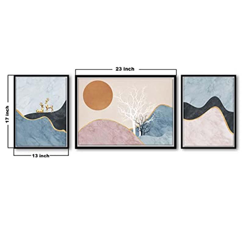 Subdued Nature Wall Art - Set Of Three media 6