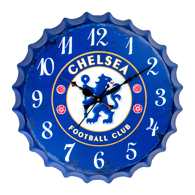 Chelsea Bottle Cap Wall Clock media 4