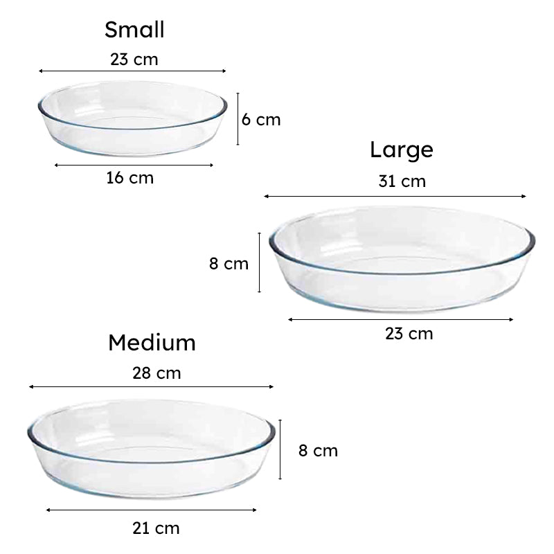 Bake O'Fav Baking Tray (Oval) - Set of Three image 6