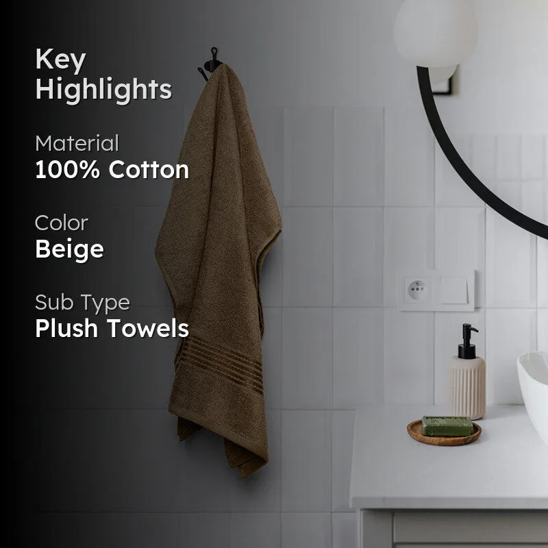 Micro Cotton LuxeDry Soothe Bath Towel - Brown media 2