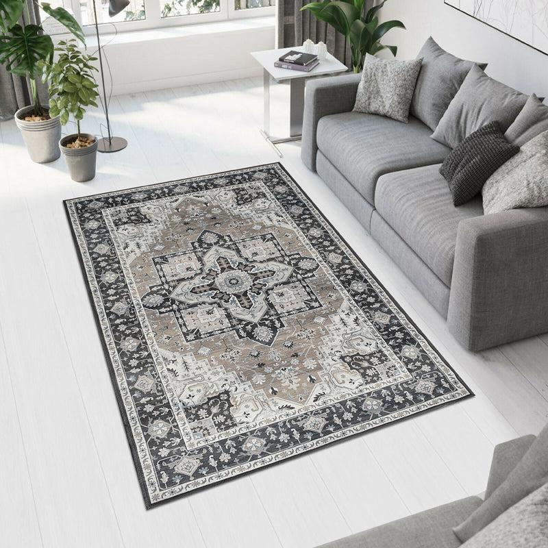 Lysandra Velvet Rectangle Anti-Skid Carpet media 3