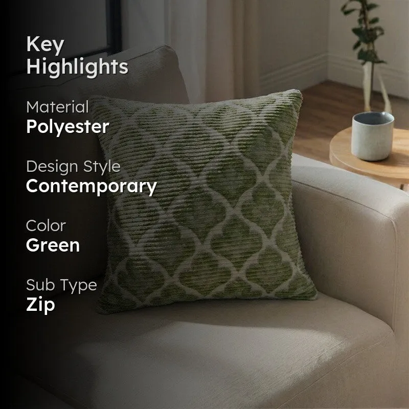 DiagMatrix Cushion Cover - Olive media 2