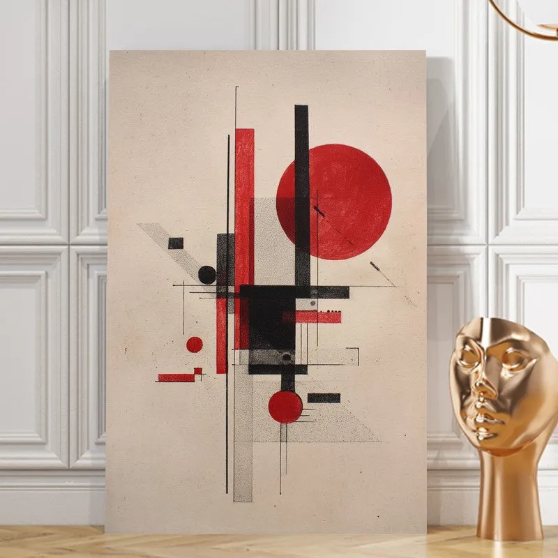 Modern Axis Composition Canvas Wall Art media 8