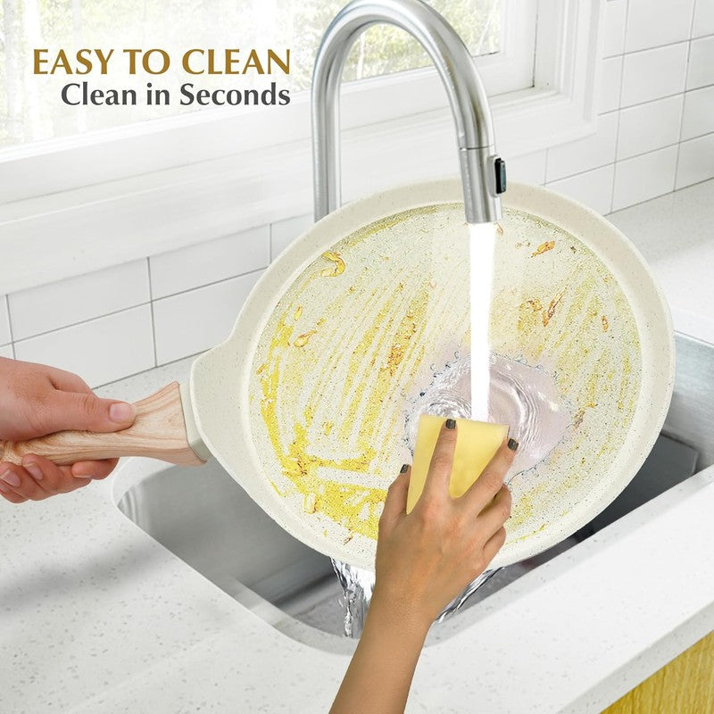 Solara Brewora Ceramic Dosa Tawa (White) - 28 cm media 7