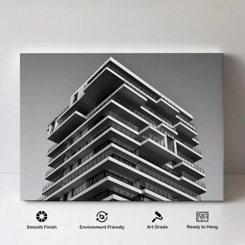 Trailblazing Tower Canvas Wall Painting - Gallery Wrap media 4