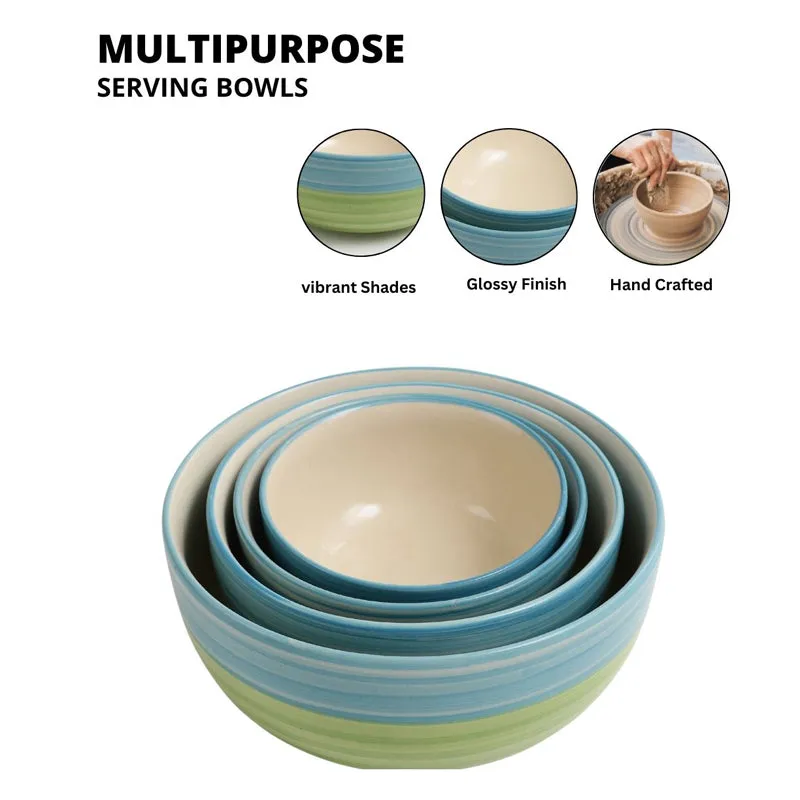Souk Sips Serving Bowl (1L/750 mL/500 mL/350 mL) - Set Of Four media 4