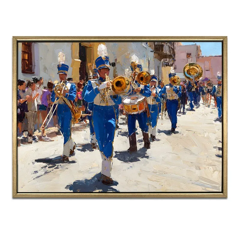 Parade Beats Canvas Wall Painting With Frame media 3