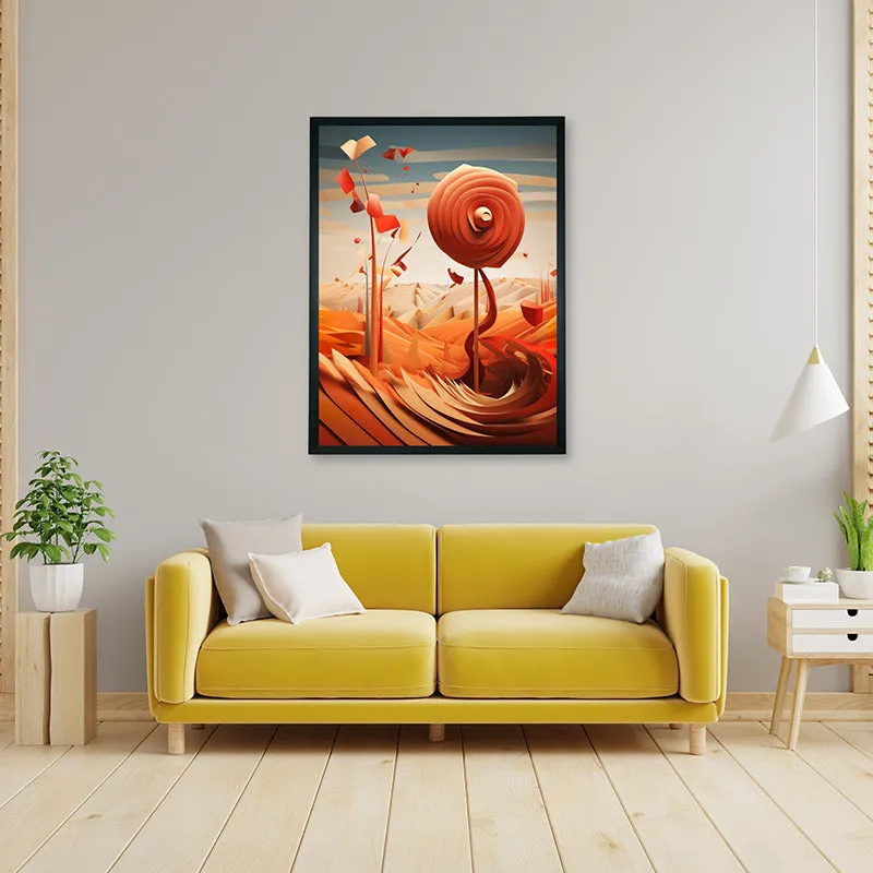 Abstract Fiesta Canvas Wall Art media 5