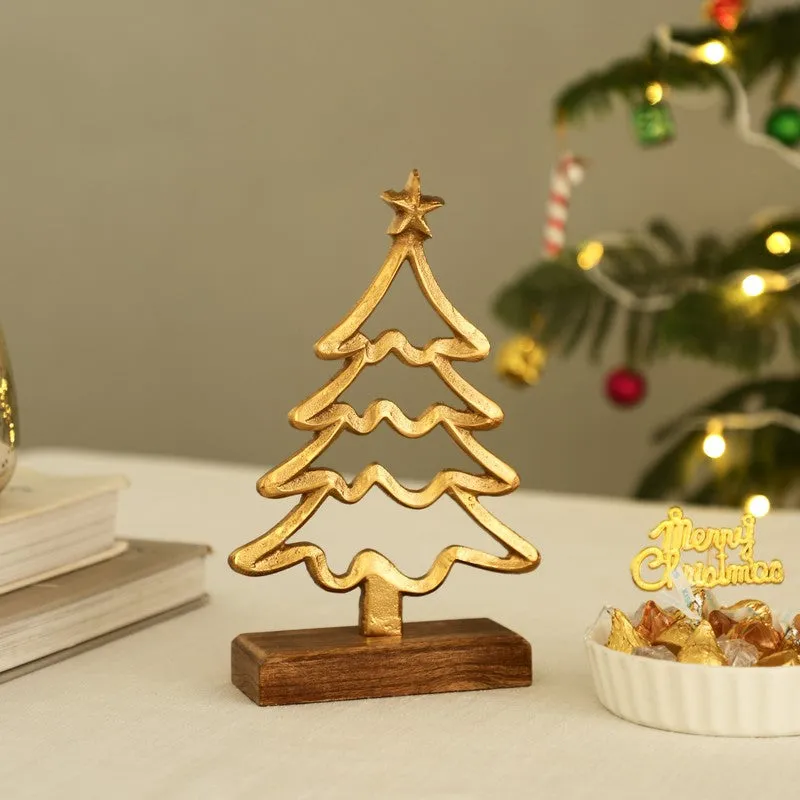 Starcrest Aluminum Christmas Tree Showpiece media 1