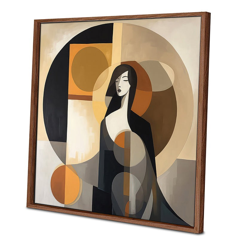 Abstraction Of Thought Wall Art With Frame media 3