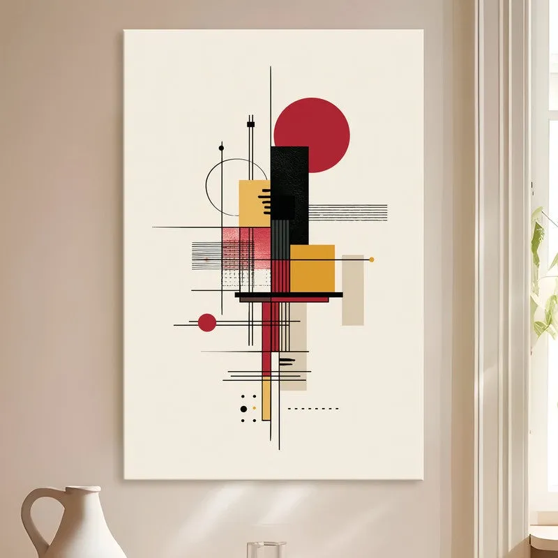 Axis Form Abstract Canvas Wall Art media 4