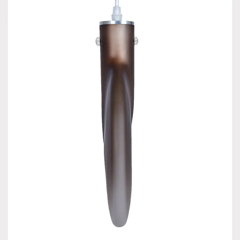 Idyll Glass Ceiling Lamp - Brown media 2