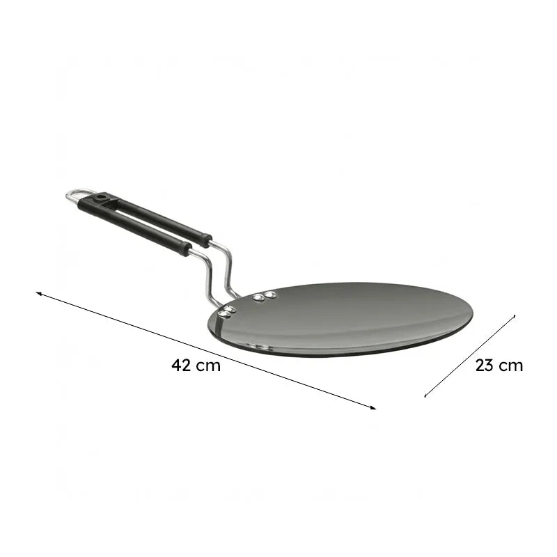 Zoraware Hard Adonized Roti Tawa - 23 CM media 6