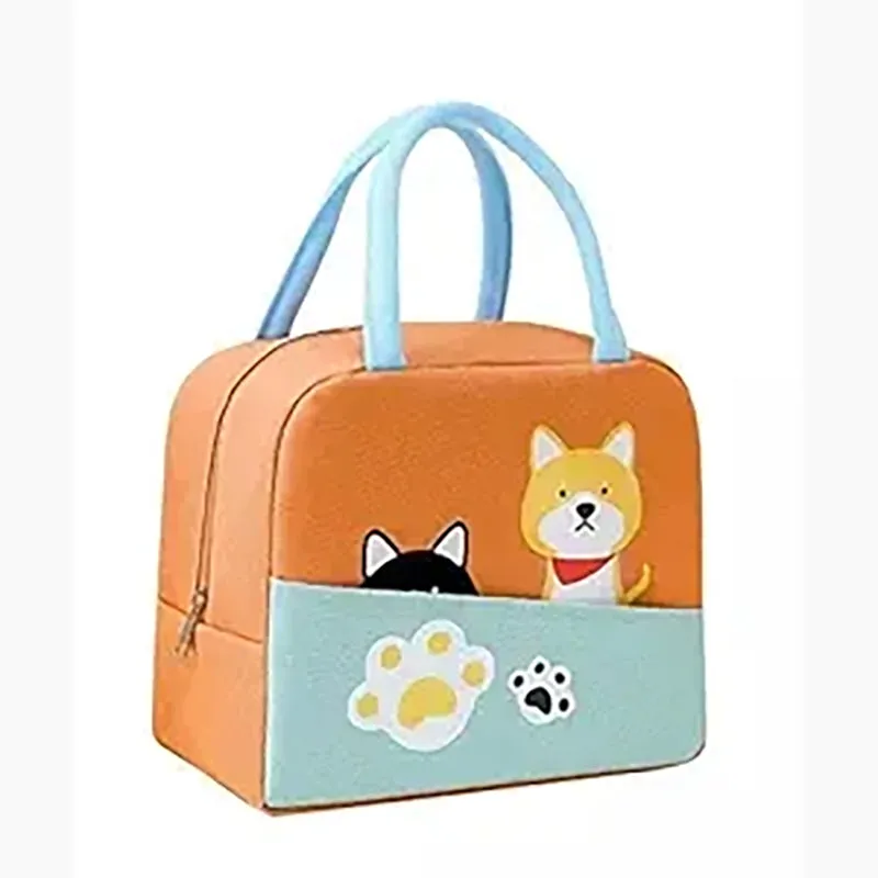Peek-a-Meow Oxford Lunch Bag media 3