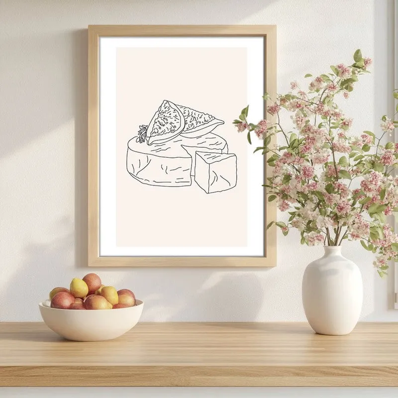 Chefs Palette Archival Canvas Wall Art - Brown media 1