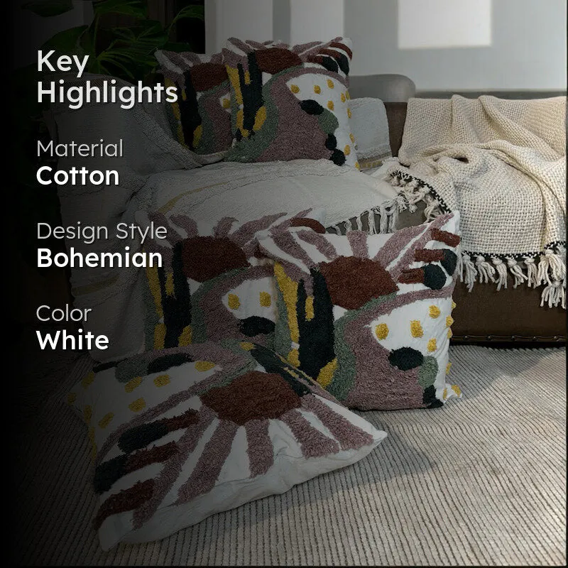 Flora Sway Tufted Cushion Cover Set - Set Of Five media 2