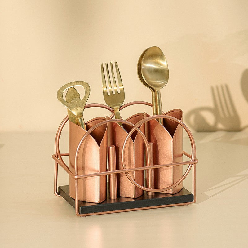Ferro Metal Cutlery Holder