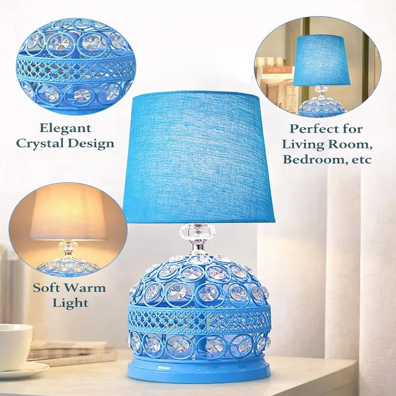 DomeNest Metal Table Lamp - Blue media 4