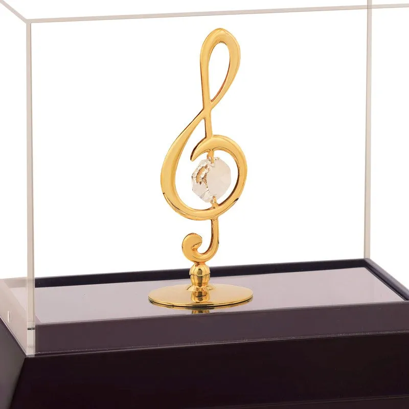 Golden Music 24K Gold Plated Mild Steel Showpiece media 5