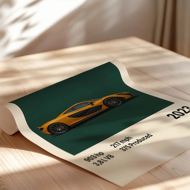 McLaren P1 Legacy Wall Poster media 5