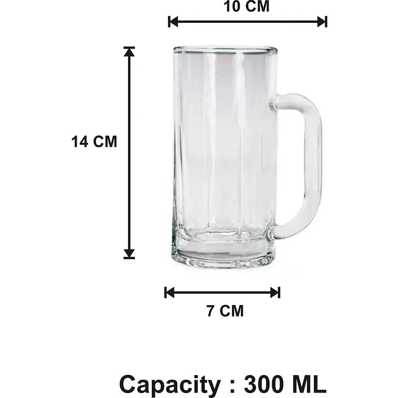 Kanva Beer Mug (300 ML) - Set Of Six media 5