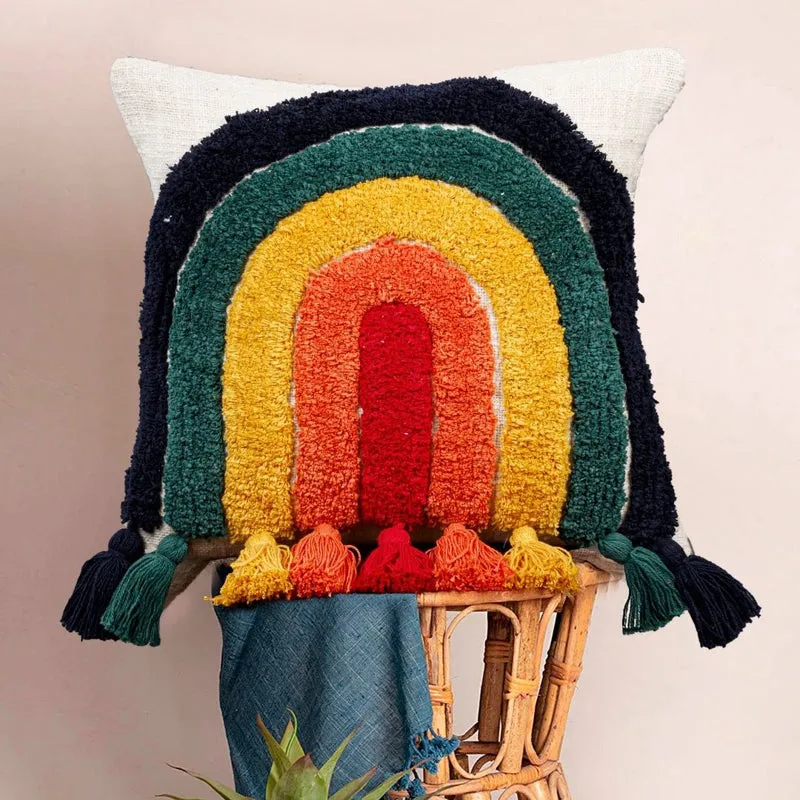 Spectrum Arc Tufted Cushion Cover media 3