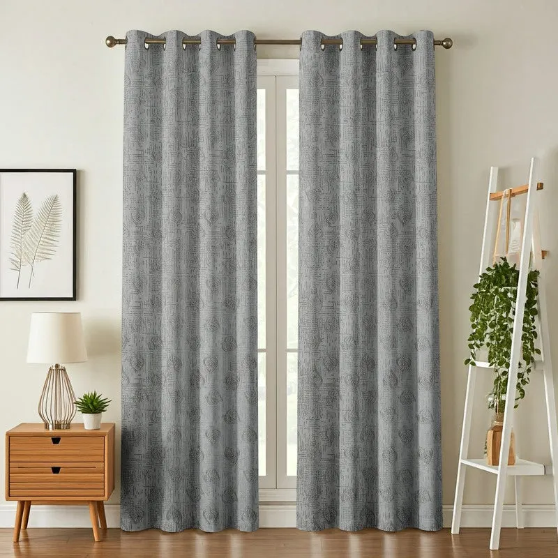 Dream Drape Curtains (Grey) - Set Of Two media 1