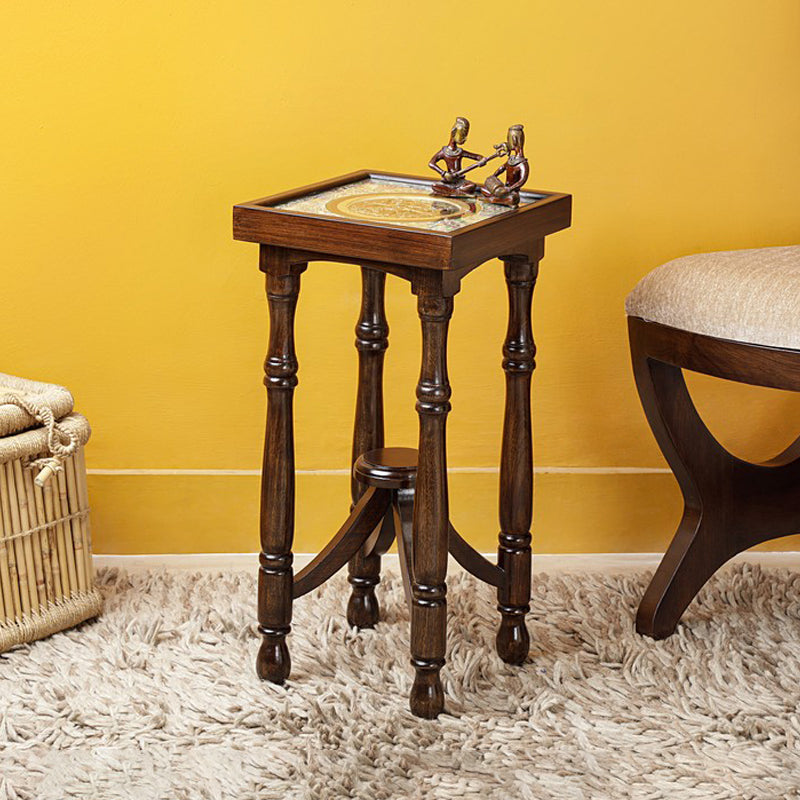Sera Teak Wood Side Table