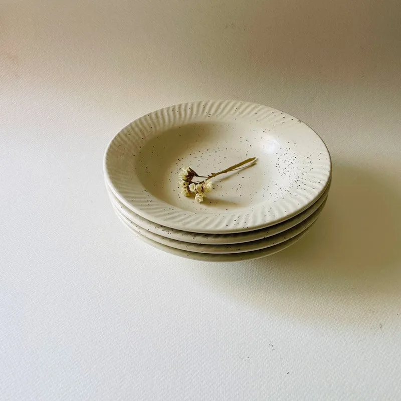 Raisel Pasta Plate (White) - Set Of Four media 1