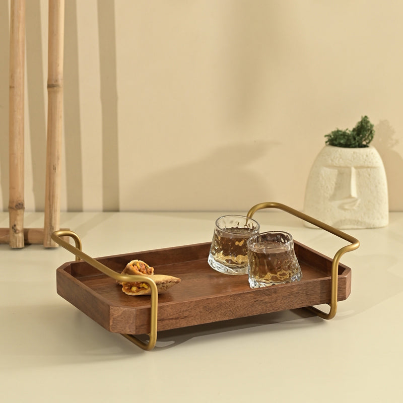 Ashvale Wood Serving Tray