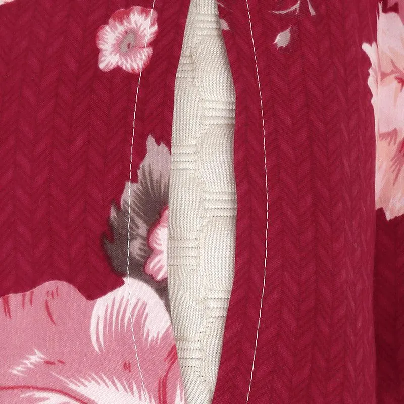 Meso Floral Pillow Cover - Set Of Two media 4
