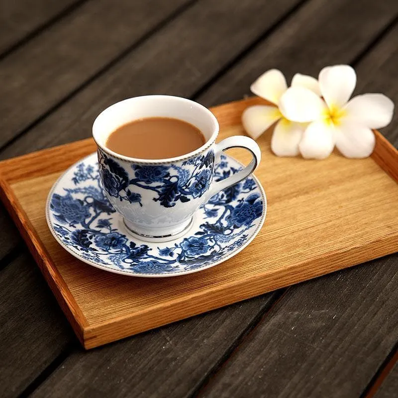 Aqua Cup Saucer-Set of Six media 1