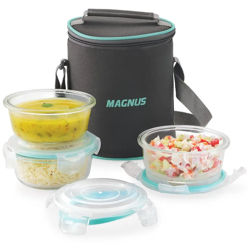 Mivon Lite Lunch Box with Lunch Bag - Three Piece Set media 3