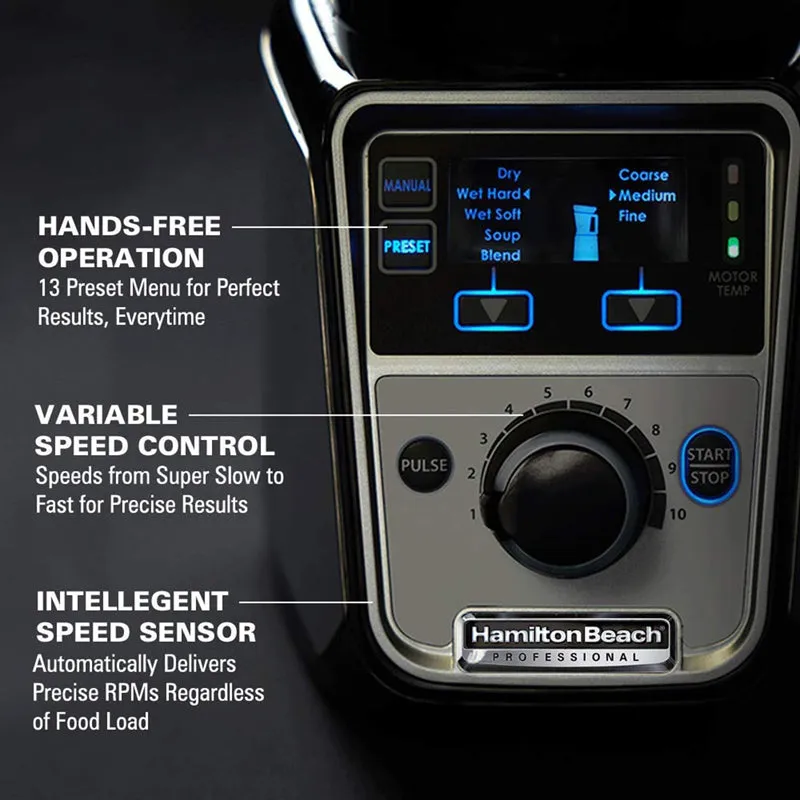 Hamilton Beach Pro Juicer Mixer Grinder - 1400  W media 5