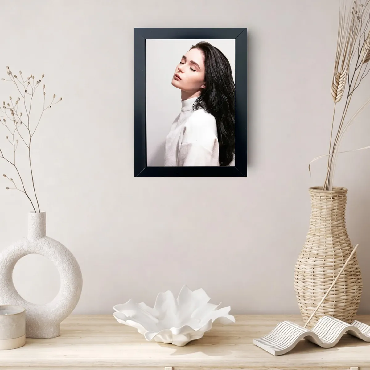 MinimalMono MDF Photo Organiser - Black media 8