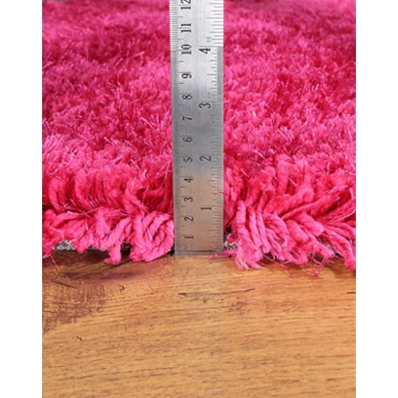 Table Tufted Woven Whisper Rug - Pink media 7