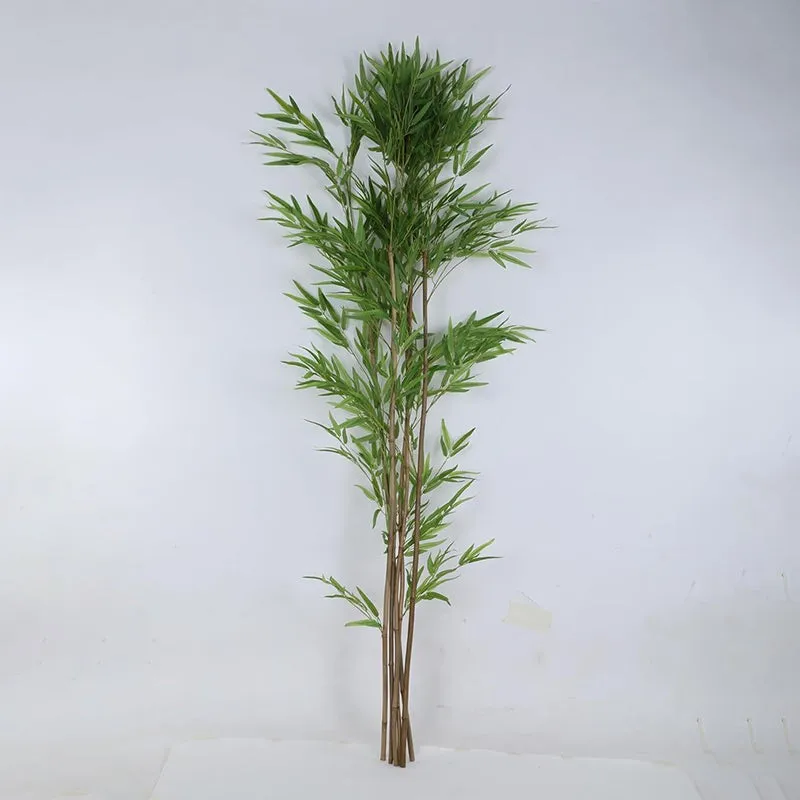 Faux Single Bamboo Plant Without Pot (6.56 ft) - Set Of Six media 5