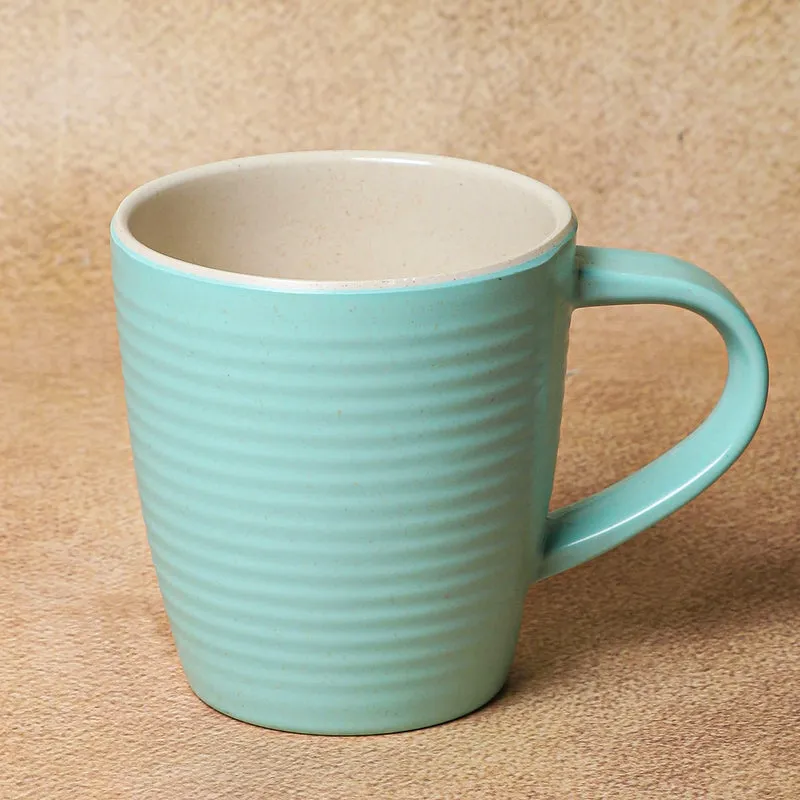Brew Melamine Coffee Mug (250 mL Each/Green) - Set of Two media 4