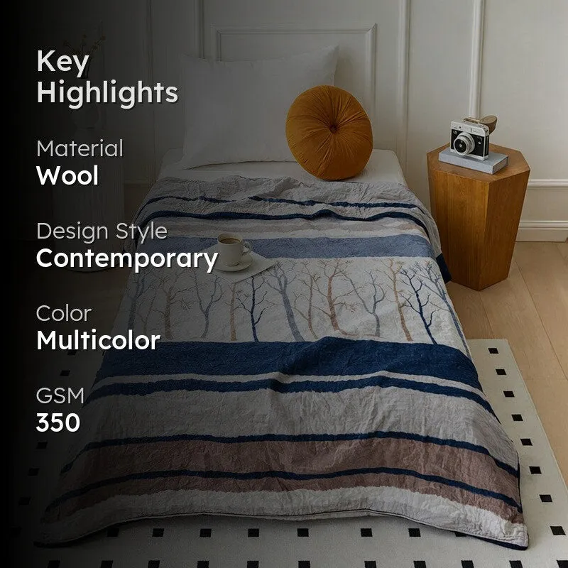 Springzy Wool Blankets - 350 GSM media 2