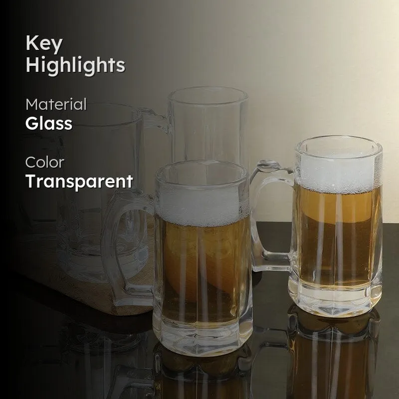 Elwood Beer Mug (400 ML) - Set Of Four media 2