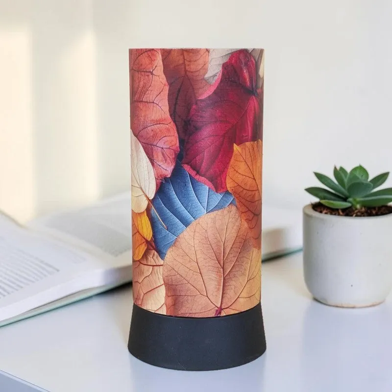 Autumn Leaf Vein Handmade Table Lamp media 3