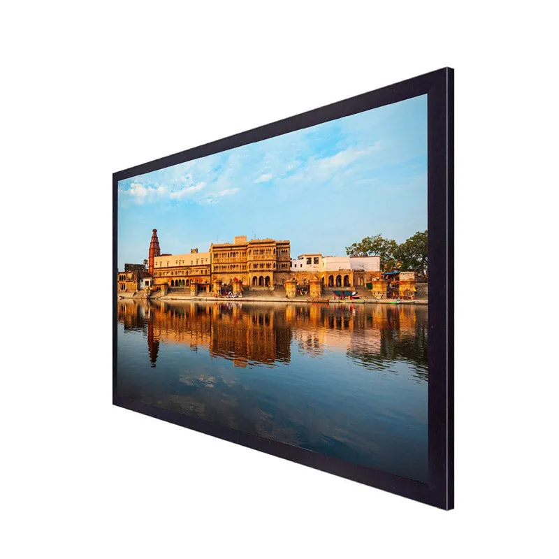 Ayodhya Ram Mandir Wall Painting With Frame media 6