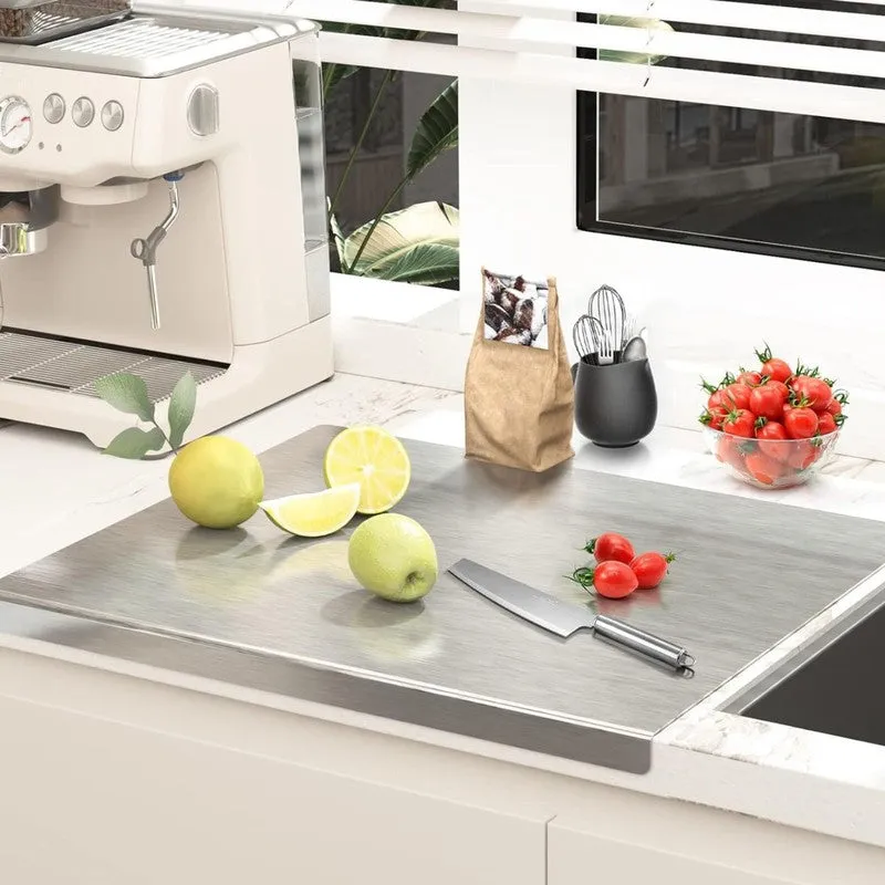 Stainless Steel Non-Slip Cutting Board media 5