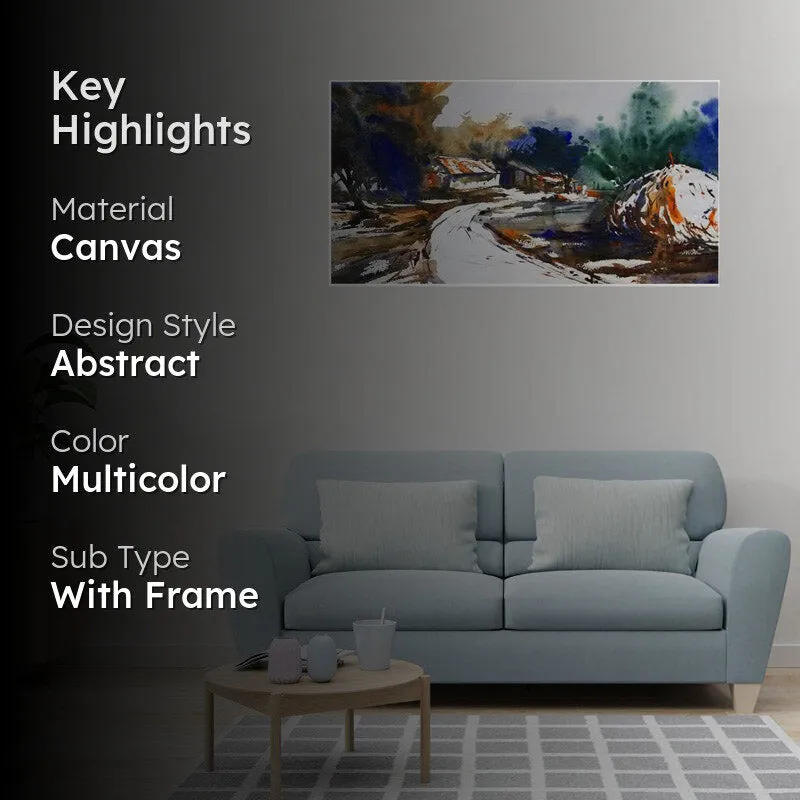 Way Home Abstract Canvas Wall Painting media 2