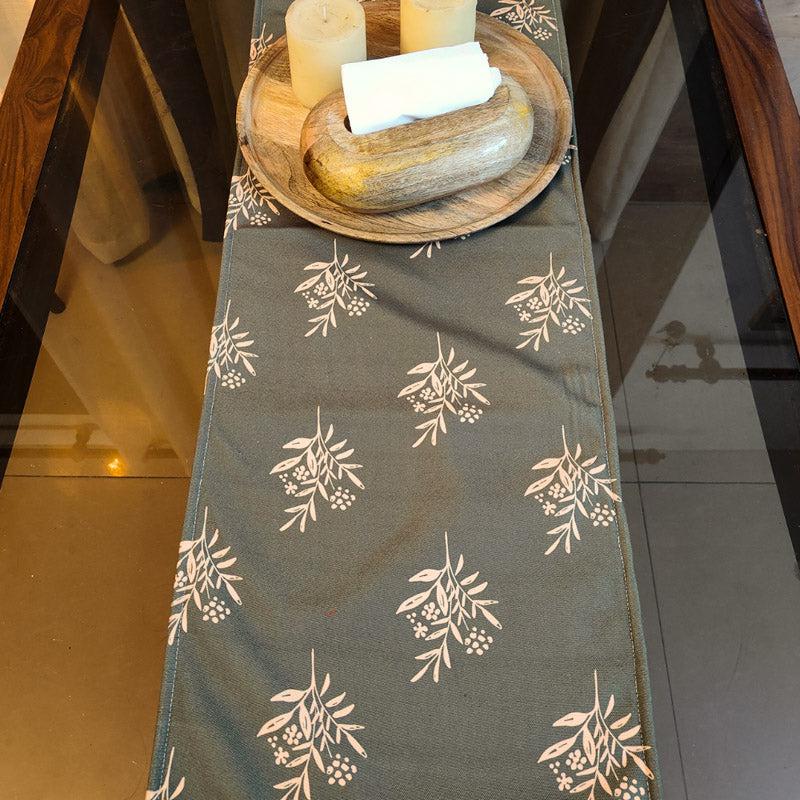 Hiresho Flora Poly Canvas Table Runner media 3