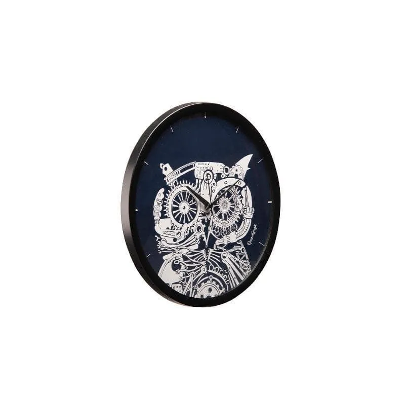 New Era Owl Wall Clock media 4