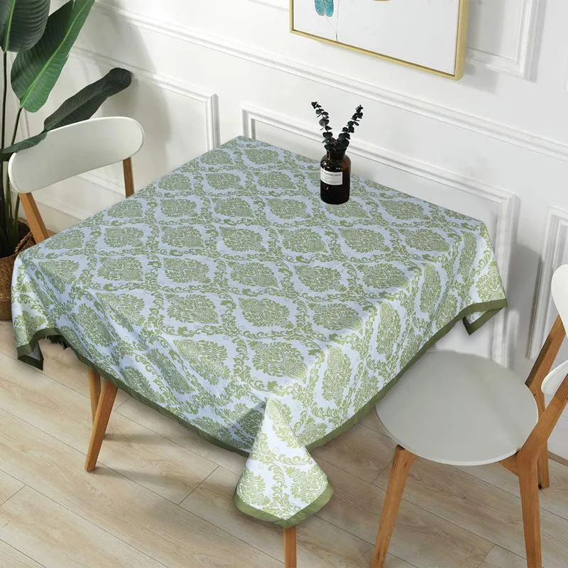 Ardila Ethnic Square Table Cover - Green media 1