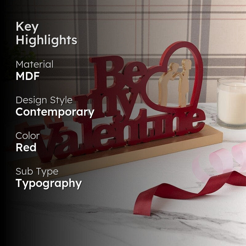 Be My Valentine Showpiece - Red media 2