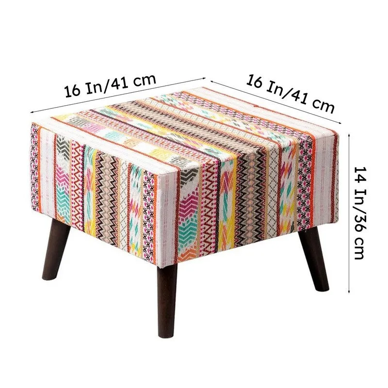 Cloud Comfort Ottoman (Multicolor) - Set Of Two media 8