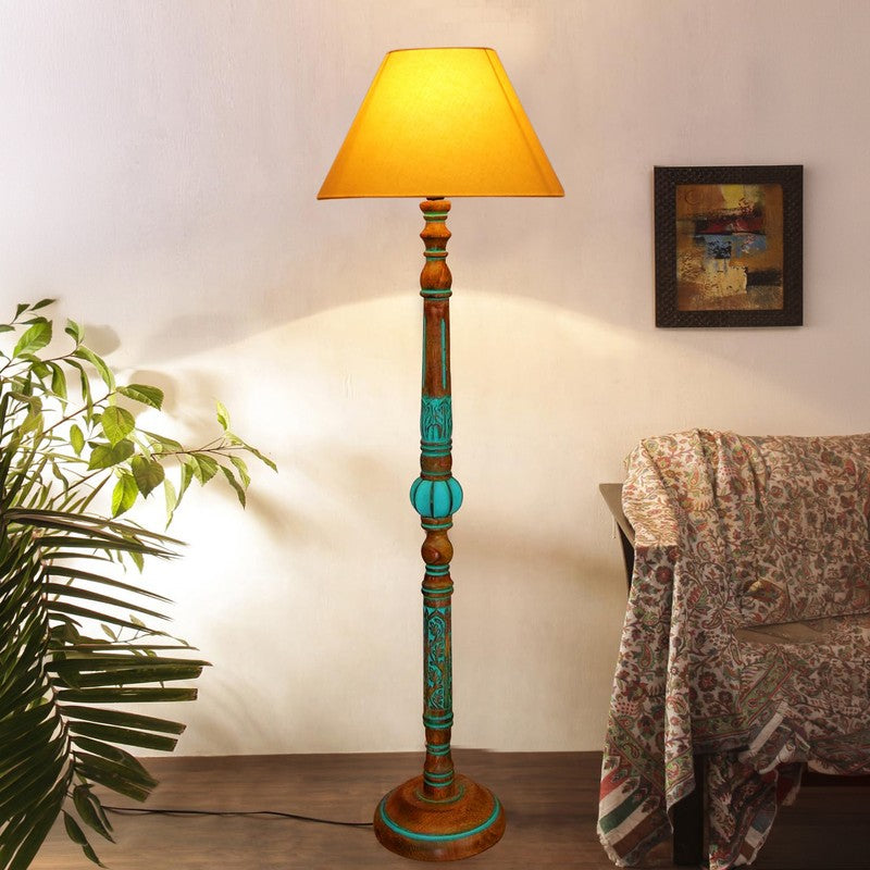 ConeRadiant Elite Floor Lamp (Yellow)